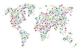 global network of people
