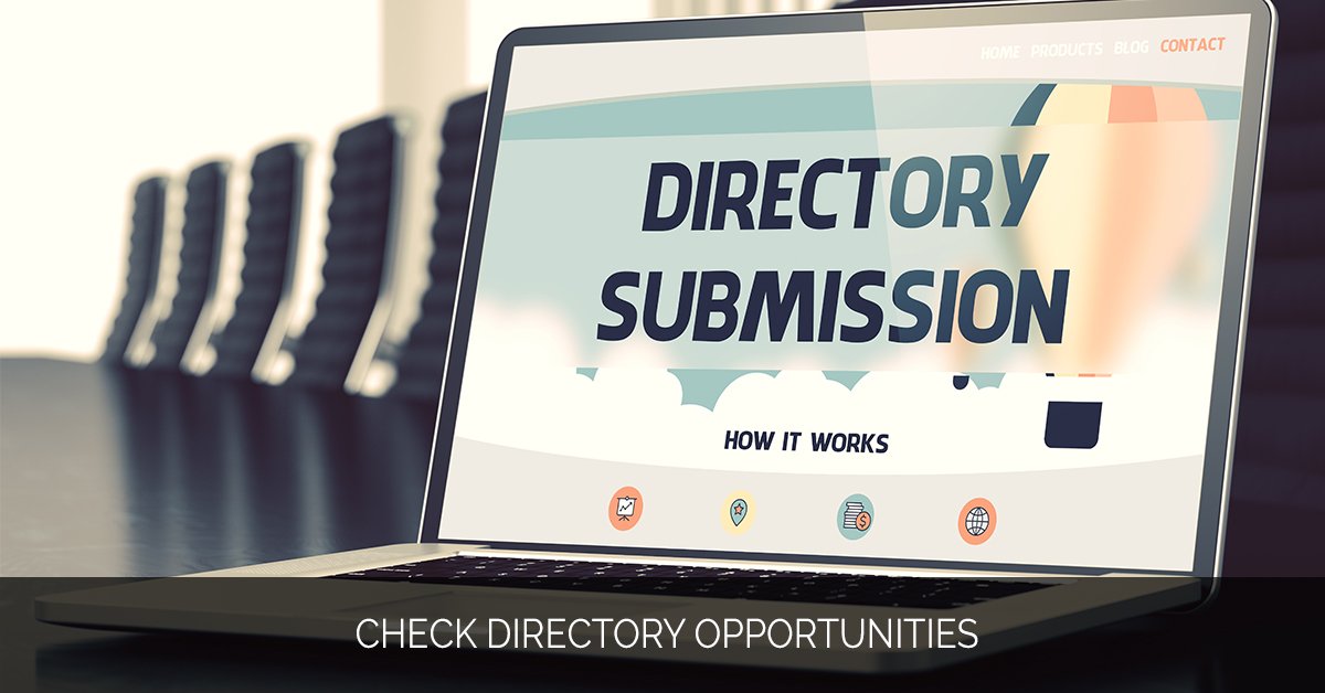 Check Directory Opportunities