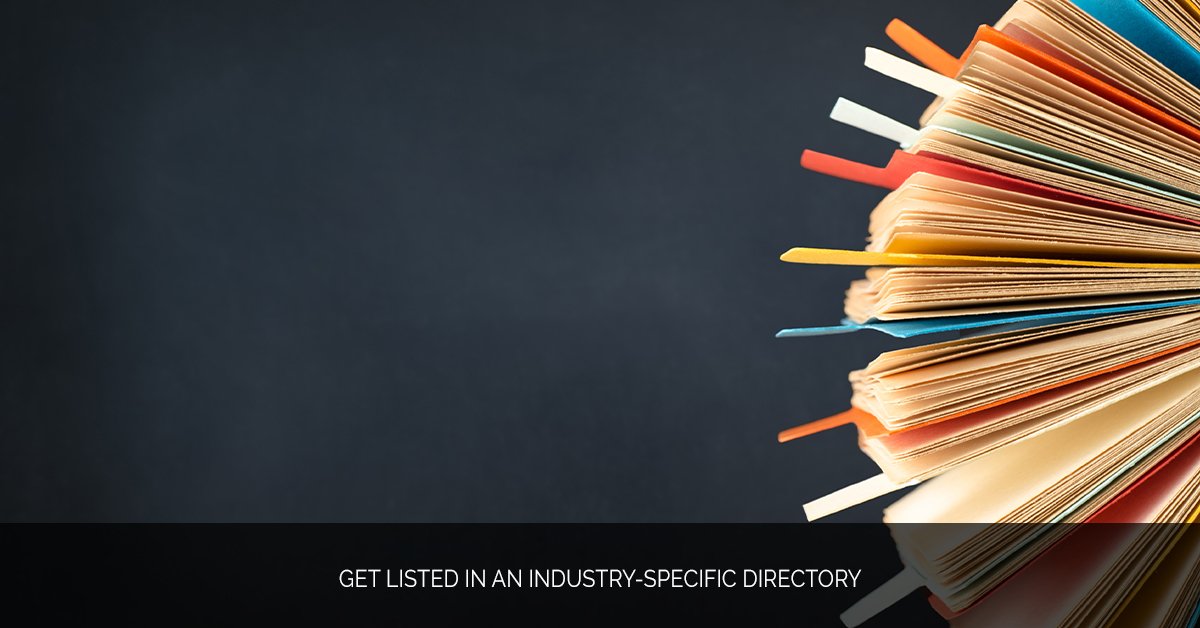 Get Listed in an Industry-Specific Directory