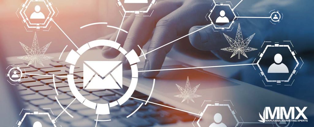 MMX featuring email marketing for cannabis dispensaries 